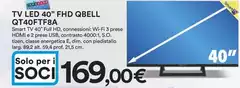 Qbell technology - Tv Led 40" Fhd Qt40ftf8a