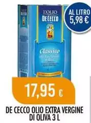 De Cecco - Olio Extra Vergine Di Oliva
