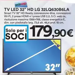 LG - Tv Led 32" 32LQ630B6LA