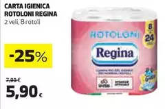 Regina - Carta Igienica Rotoloni