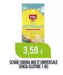 Schar - Farina Mix It Universale Senza Glutine
