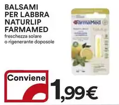 Farmamed - Balsami Per Labbra Naturlip