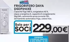 Daya - Frigorifero DSDP210XE
