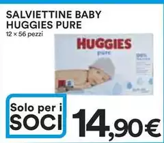 Huggies - Salviettine Baby Pure