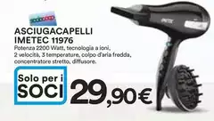 Imetec - Asciugacapelli 11976