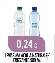 Levissima - Acqua Naturale/ Frizzante
