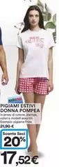 Pompea - Pigiami Etivi Donna