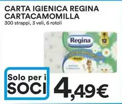 Regina - Carta Igienica Cartacamomilla