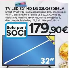 LG - Tv Led 32" Hd 32lq630b6la