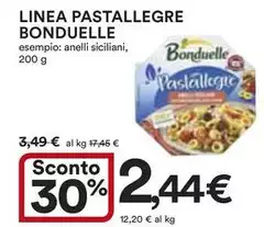 Bonduelle - Linea Pastallegre