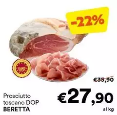 Beretta - Prosciutto Toscano DOP