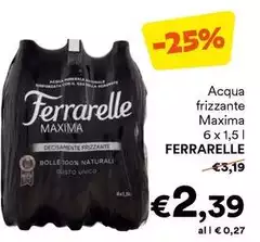 Ferrarelle - Acqua Frizzante Maxima