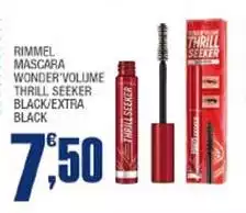 Rimmel - Mascara Wonder'volume Thrill Seeker Black/extra Black