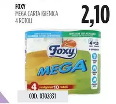 Foxy - Mega Carta Igienica