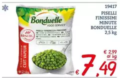 Bonduelle - Piselli Finissimi Minute
