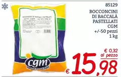 Cgm - Bocconcini Di Baccalà Pastellati