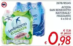 San Benedetto - Acqua Naturale/ Frizzante