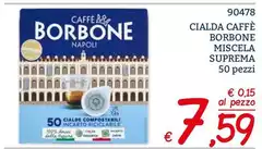 Caffe Borbone - Cialda Caffè Miscela Suprema