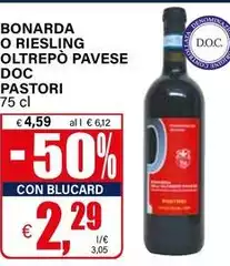 Pastori - Bonarda O Riesling Oltrepò Pavese DOC 