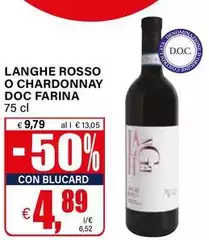 Stefano Farina - Langhe Rosso O Chardonnay DOC