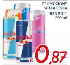 Red bull - Promozione Sulla Linea