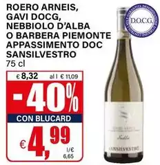 San Silvestro - Roero Arneis, Gavi DOCG, Nebbiolo D'Alba O Barbera Piemonte Appassimento DOC