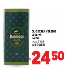 Basso - Olio Extra Vergine Di Oliva