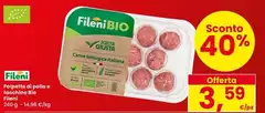Fileni - Polpette Di Pollo E Tacchino Bio