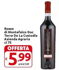 Agriqualità - Rosso Di Montefalco DOC Terre De La Custodia