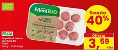 Fileni - Polpette Di Pollo E Tacchino Bio