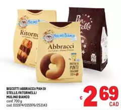 Mulino Bianco - Biscotti Abbracci/Pan Di Stelle/Ritornelli