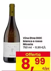 Nicosia - Vino Etna DOC Bianco O Rosso