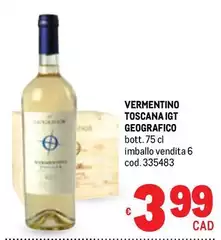 Geografico - Vermentino Toscana IGT
