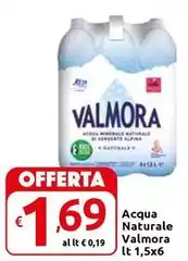Valmora - Acqua Naturale