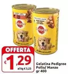 Pedigree - Gelatina Pollo/ Manzo