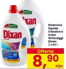 Dixan - Detersivo Liquido Classico O Color