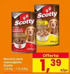Scotty - Bocconi Cane Manzo/Pollo
