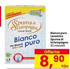 Spuma di Sciampagna - Bianco Puro Lavatrice