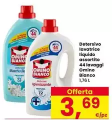 Omino Bianco - Detersivo Lavatrice Liquido Assortito 44 Lavaggi