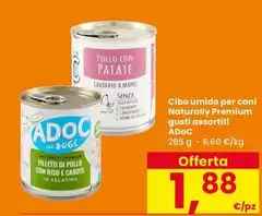 Adoc - Cibo Umido Per Cani Naturally Premium