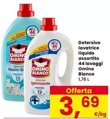 Omino Bianco - Detersivo Lavatrice Liquido Assortito 44 Lavaggi