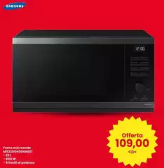 Samsung - Forno Microonde MSC3D0450A6BI