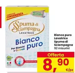 Spuma di Sciampagna - Bianco Puro Lavatrice
