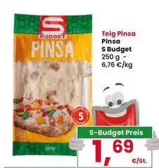 Pedigree - Pinsa S Budget
