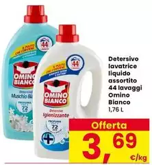 Omino Bianco - Detersivo Lavatrice Liquido Assortito 44 Lavaggi