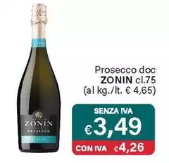 Zonin - Prosecco Doc