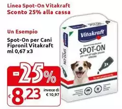 Vitakraft - Spot-On Per Cani Fipronil
