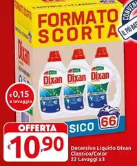 Dixan - Detersivo Liquido Classico/Color