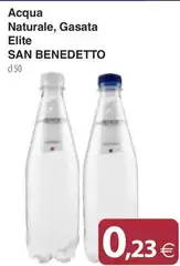 San Benedetto - Acqua Naturale, Gasata Elite