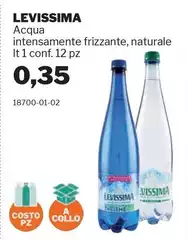 Levissima - Acqua Intensamente Frizzante, Naturale